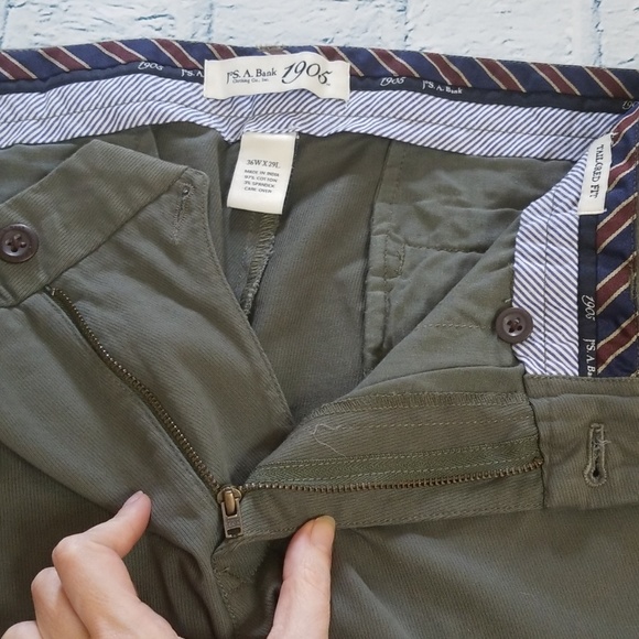 NWT Jo's. A Banks Men's Casual Pants - Picture 4 of 5
